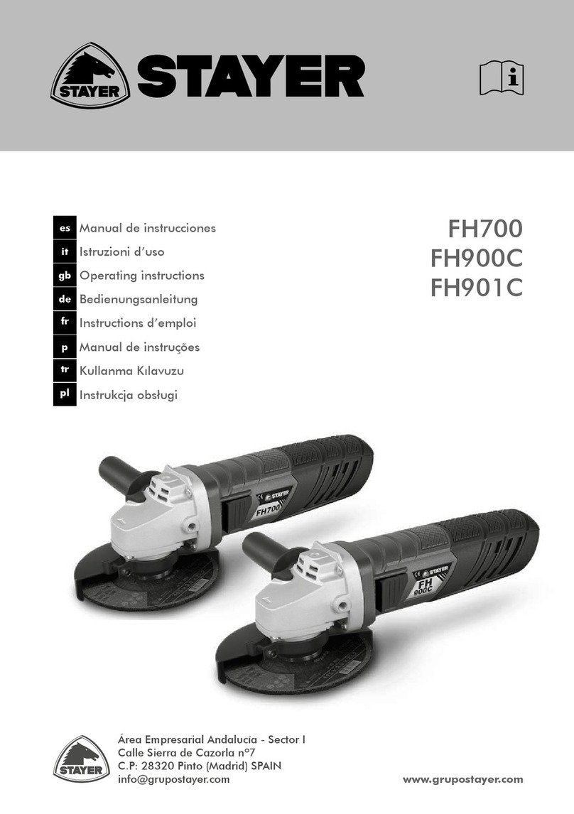 stayer FH700 operating instructions