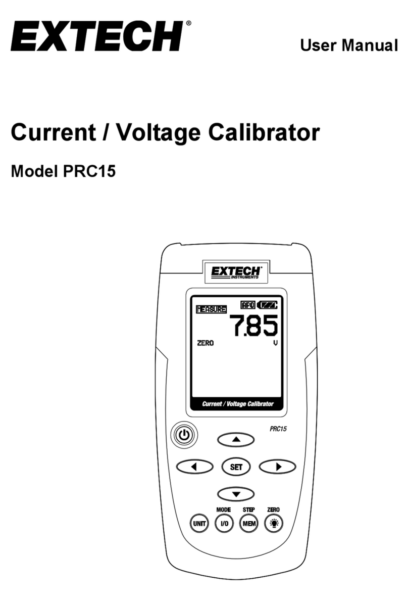 Extech Instruments PRC15 User manual