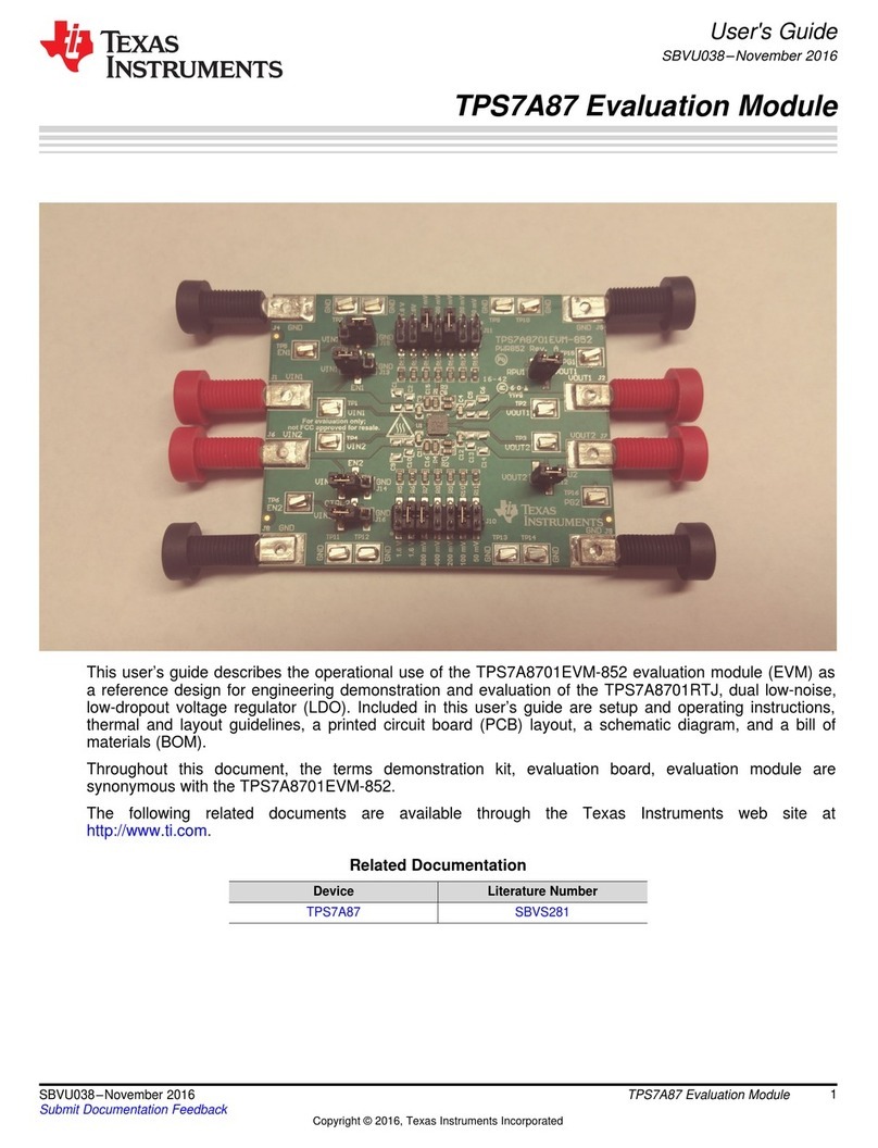 Texas Instruments TPS7A87 User manual