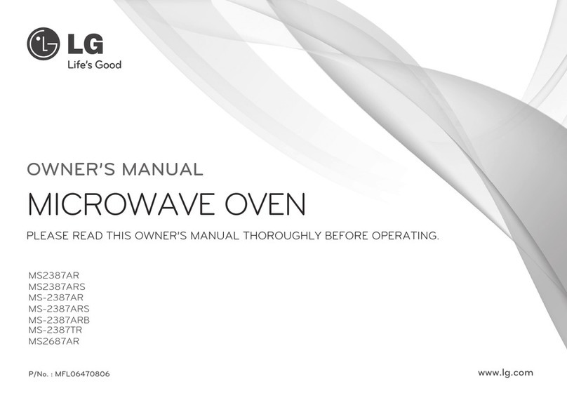 LG MS-2387AR owner's manual