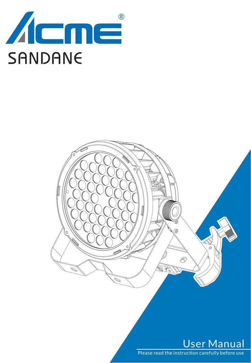 ACME Sandane User manual