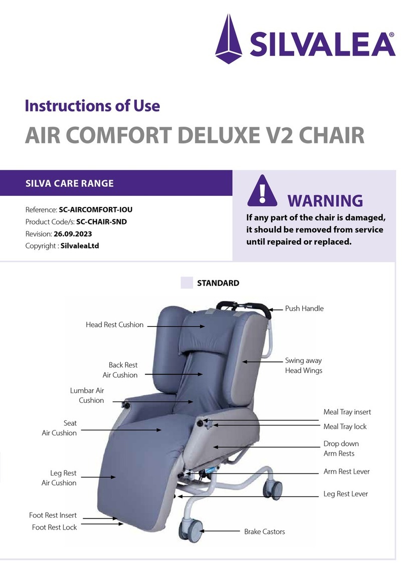 Silvalea AIR COMFORT DELUXE V2 Instructions for use Silvalea AIR COMFORT DELUXE V2 Instructions for use
