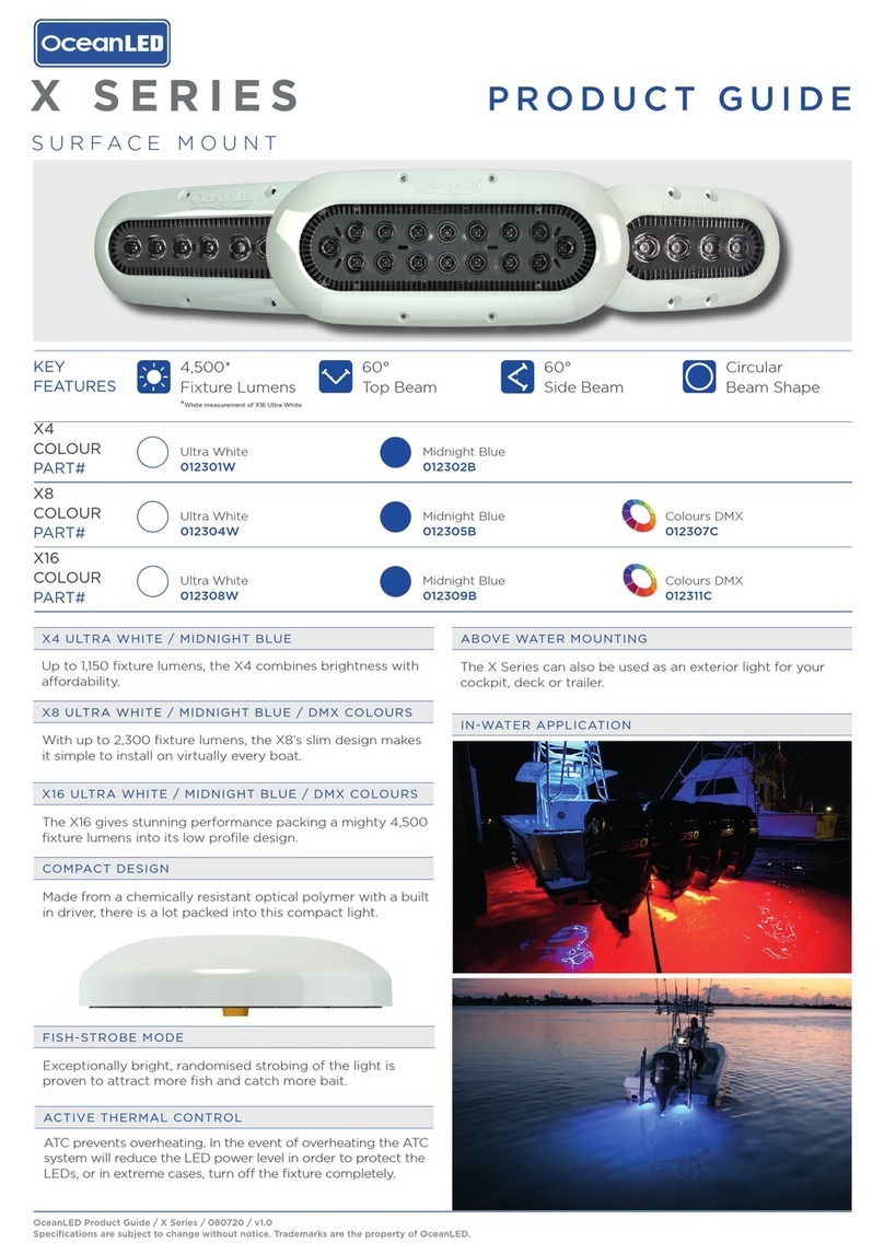 Oceanled X4 User manual