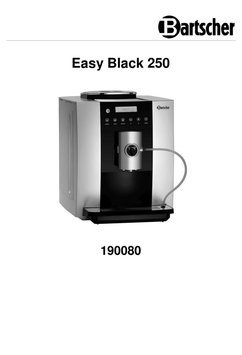 Bartscher Easy Black 250 User manual