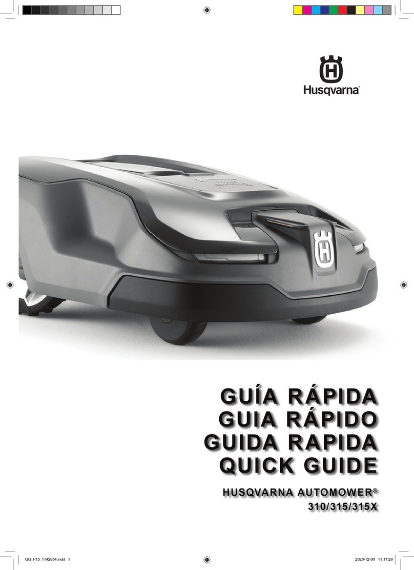 Husqvarna AUTOMOWER 315X User manual