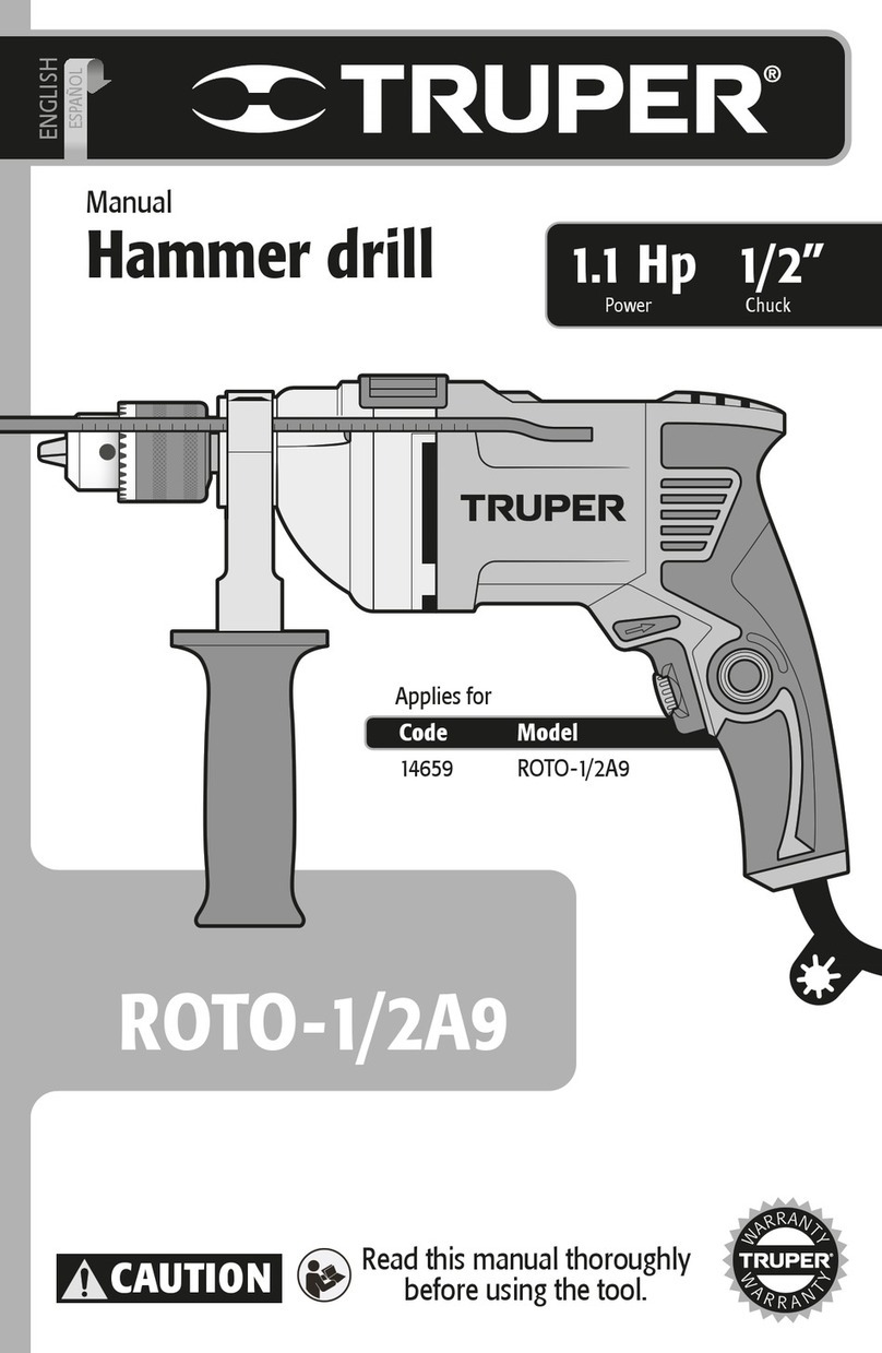 Truper ROTO-1/2A9 manual