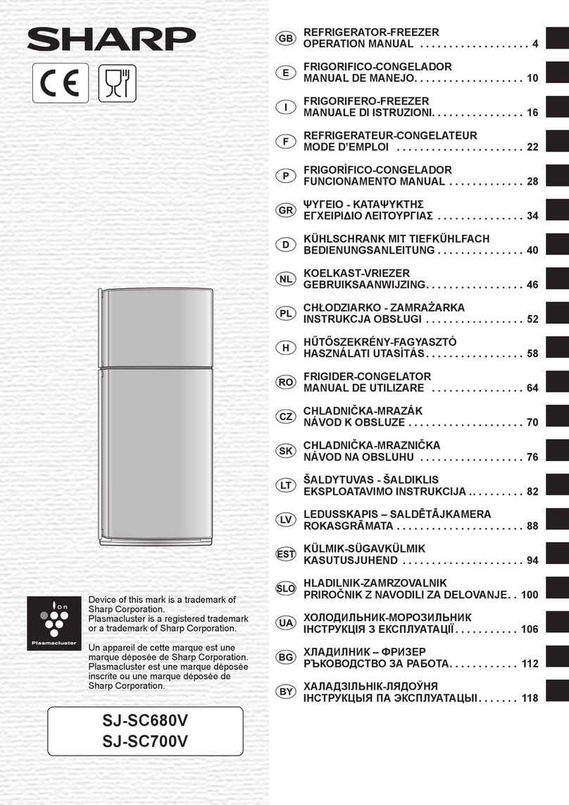 Sharp SJ-SC680V User manual