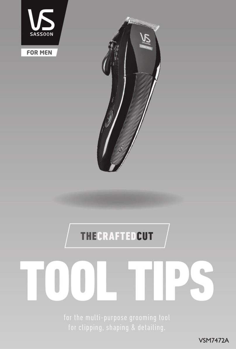 VS Sassoon VSM7472A instructions
