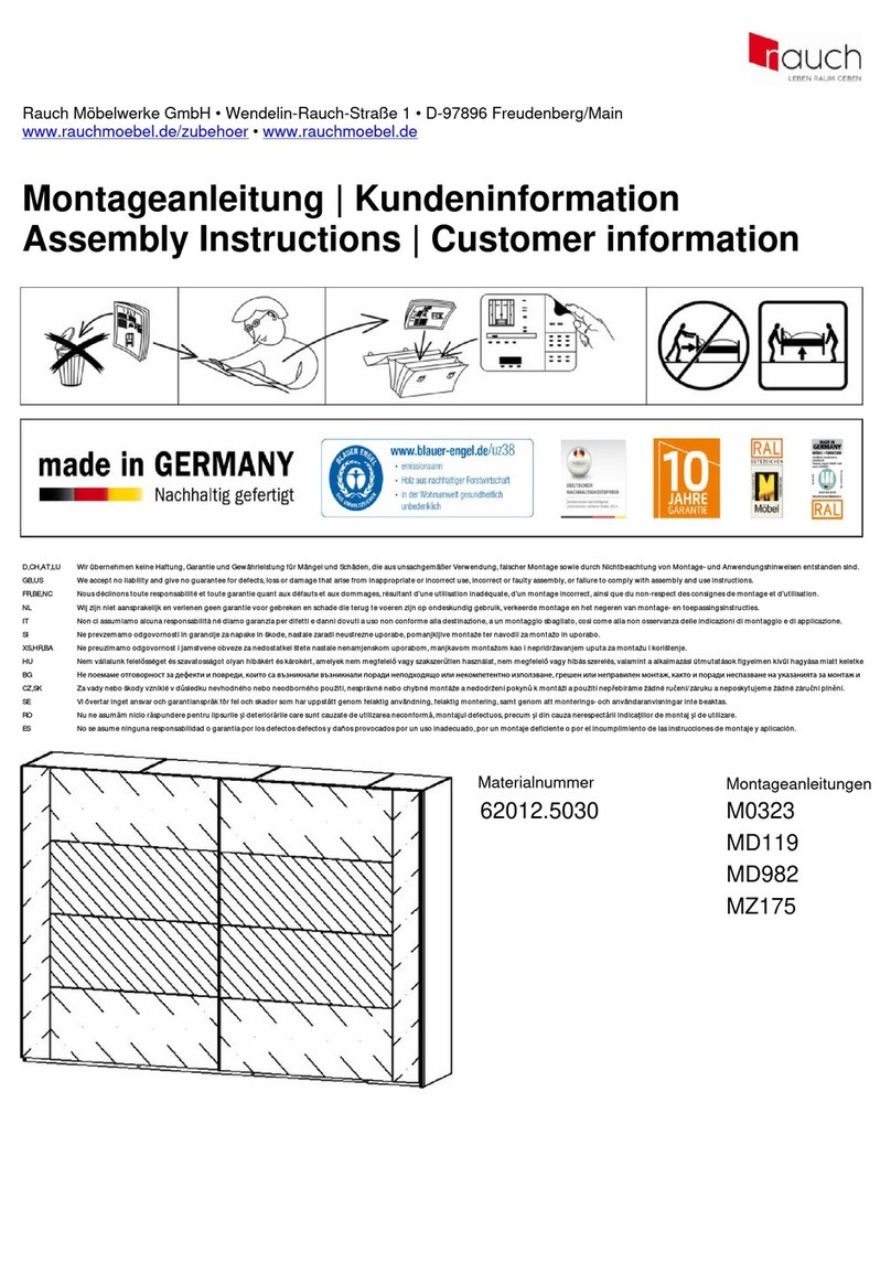 Rauch MD119 Assembly instructions
