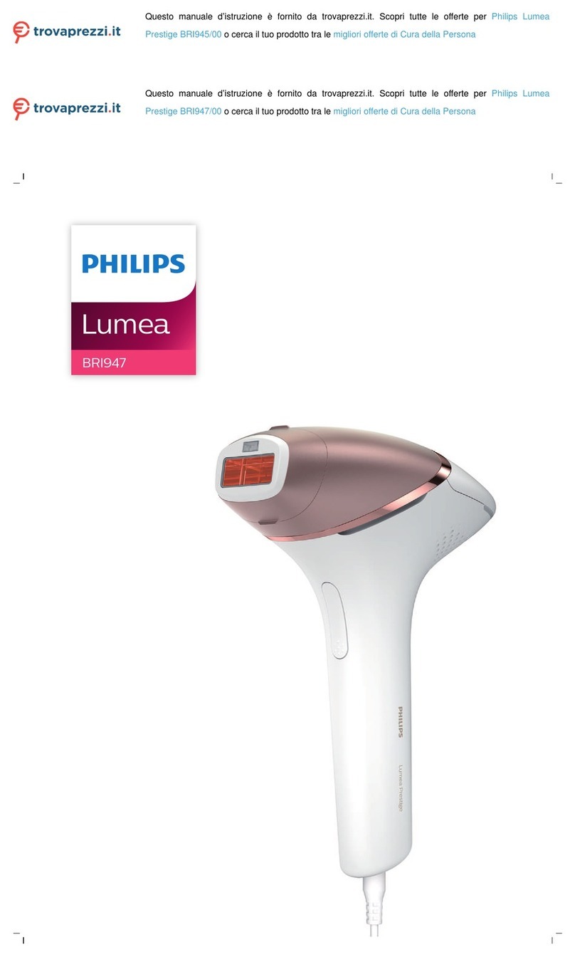 Philips Lumea BRI945/00 manual