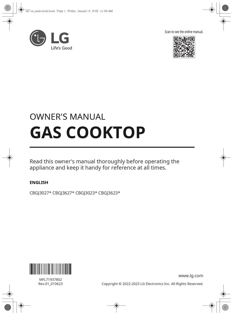 LG CBGJ3627 Series User manual