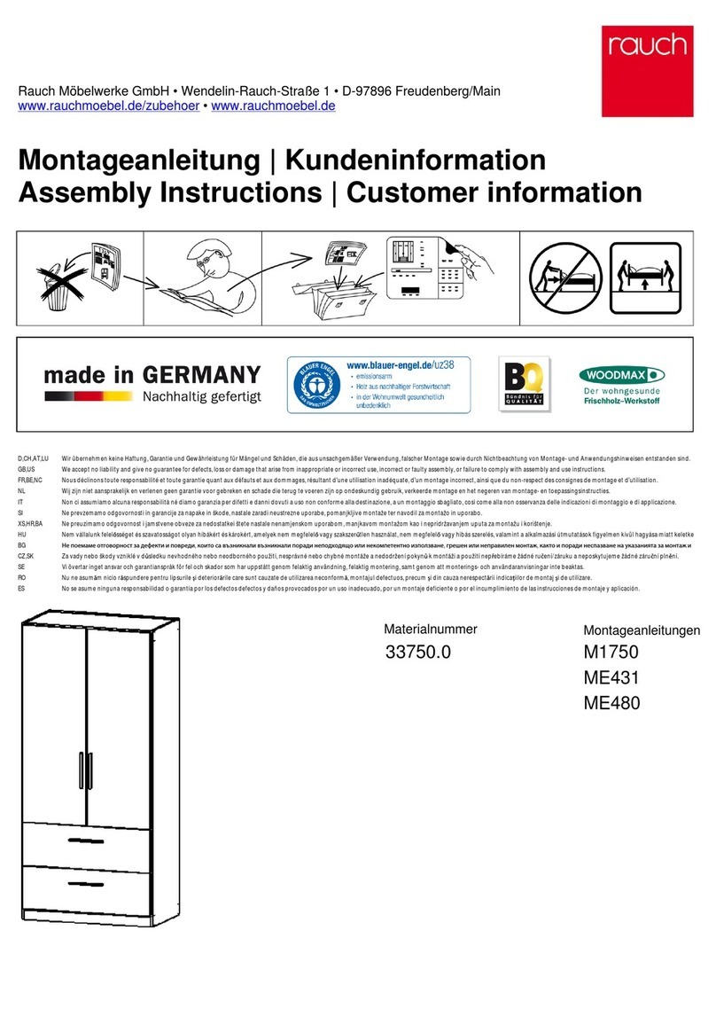 Rauch M1750 User manual