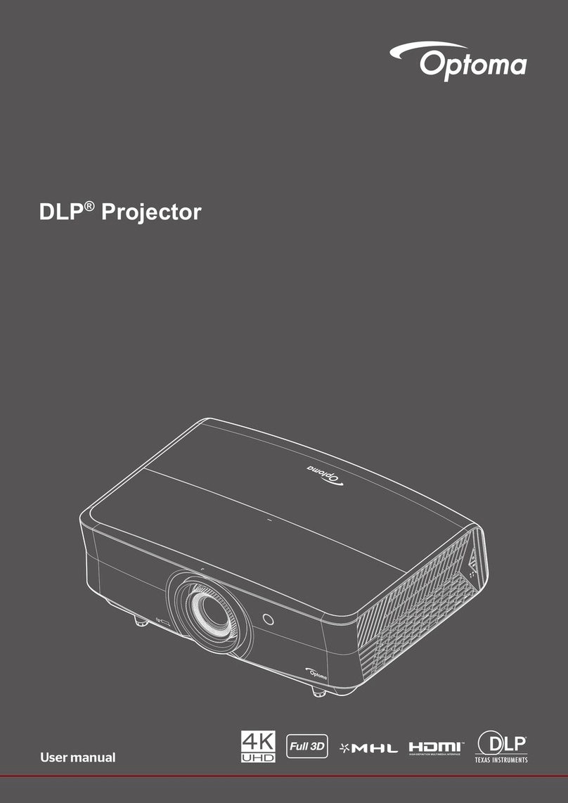 Optoma ZK507 User manual