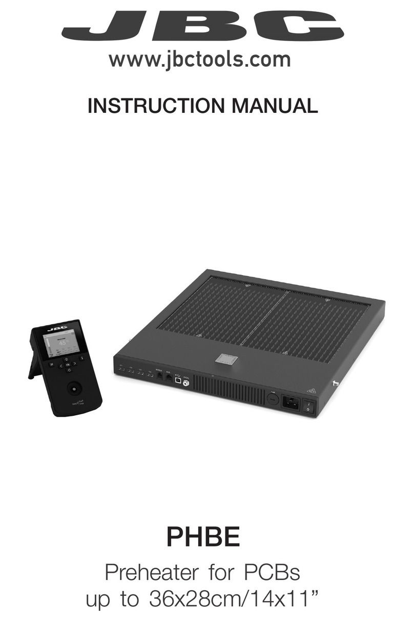 jbc PHBE User manual