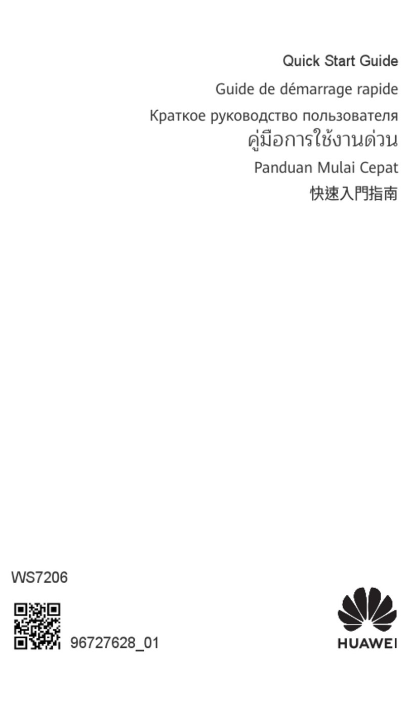 Huawei WS7206 User manual