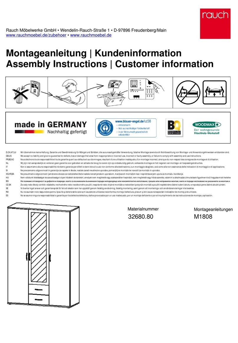 Rauch M1808 User manual