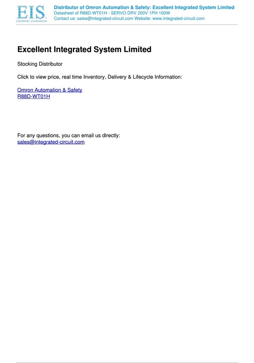 EIS OMNUC W Series user manual