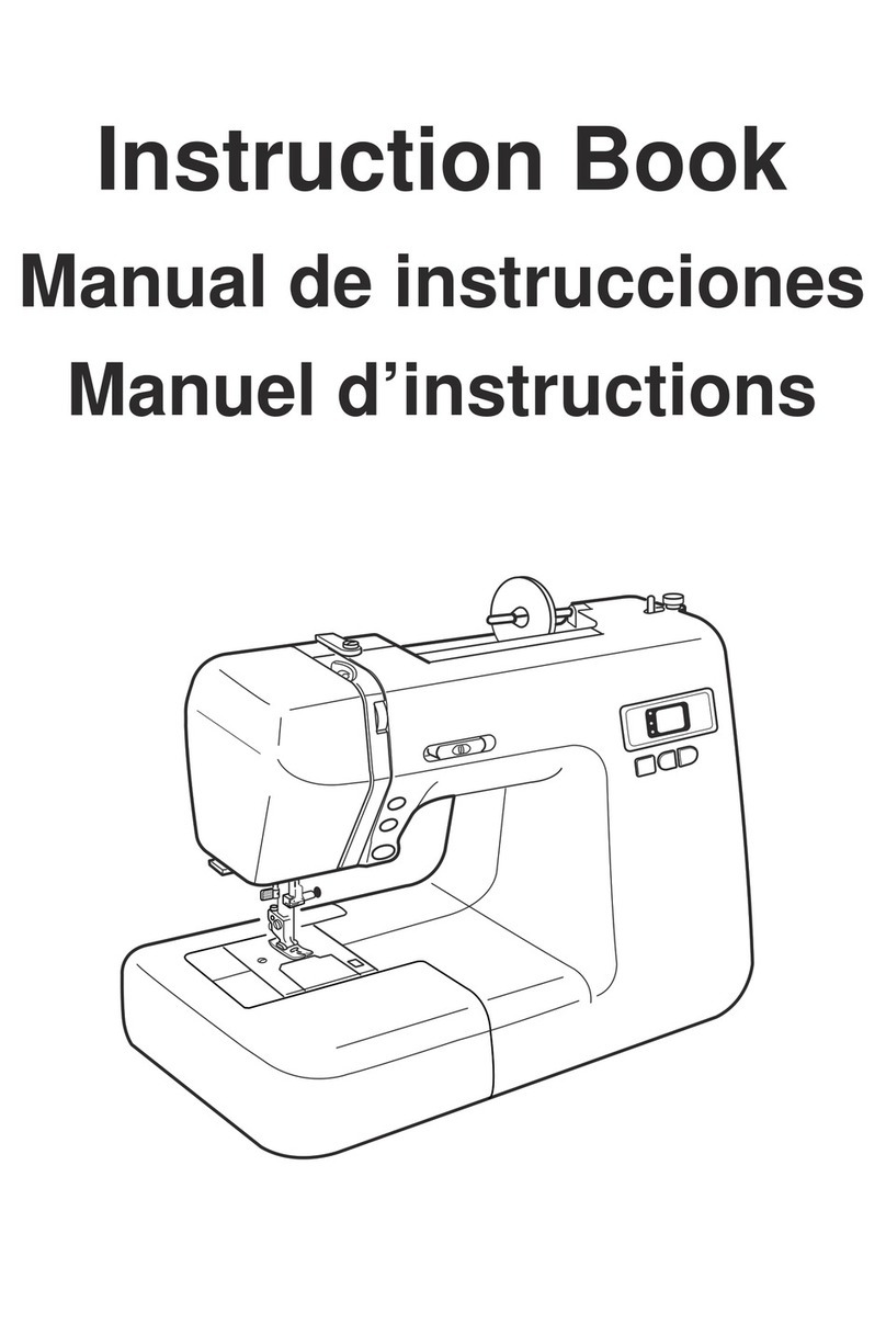 Janome DC2011 Instruction book
