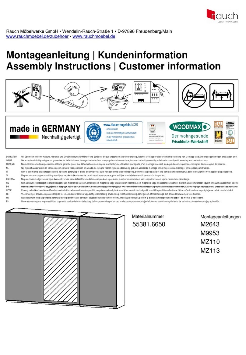 Rauch M9953 Assembly instructions
