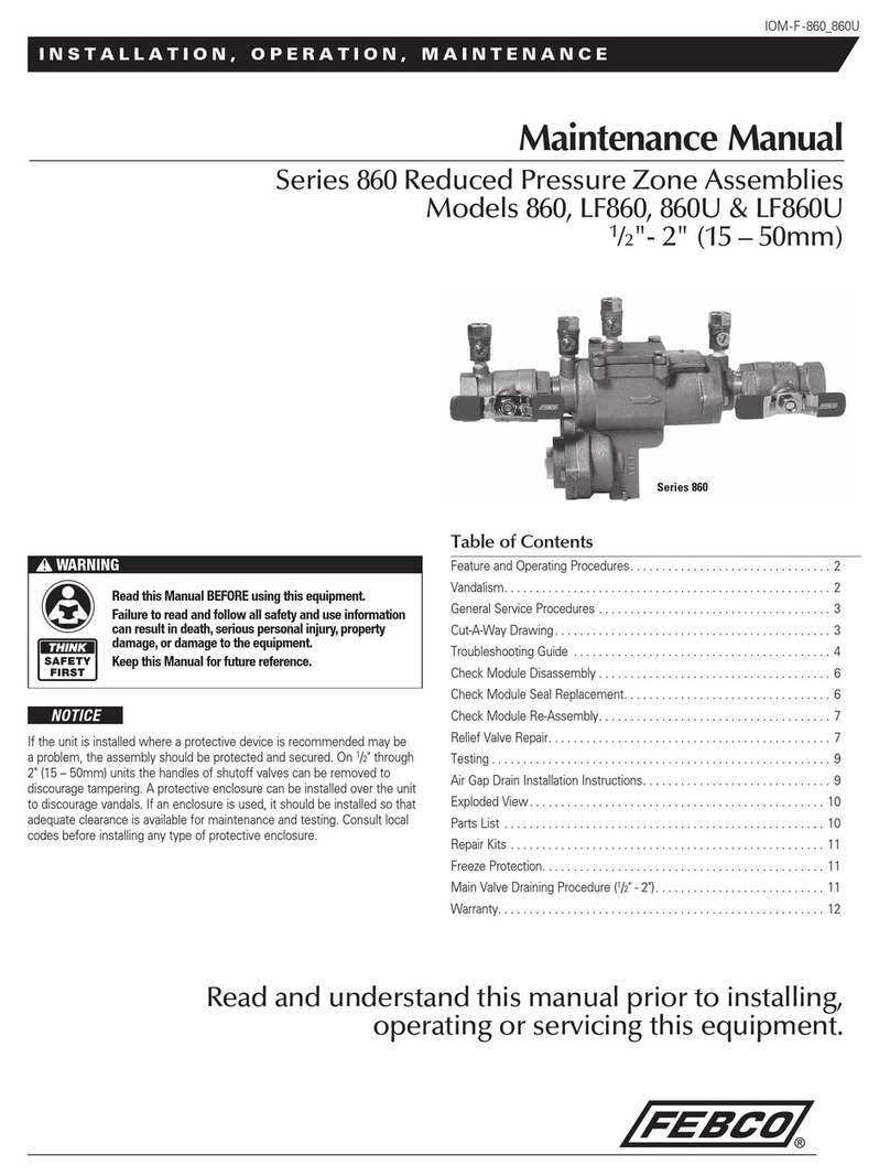 FEB 860 Series Maintenance manual