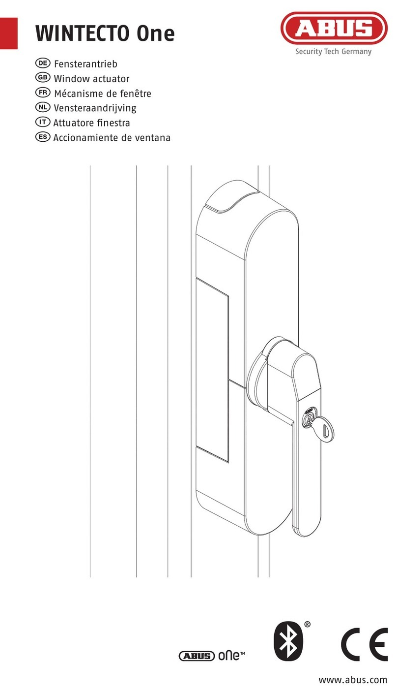 Abus WINTECTO One Manual