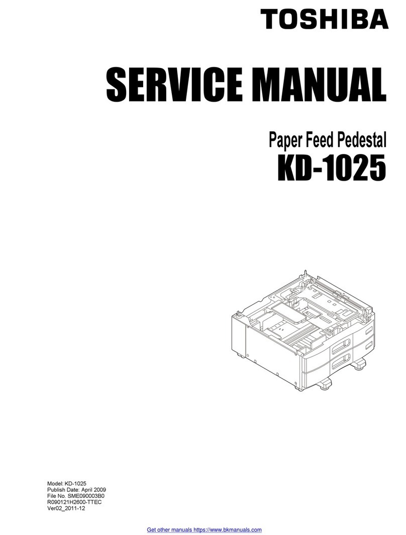 Toshiba KD-1025 User manual