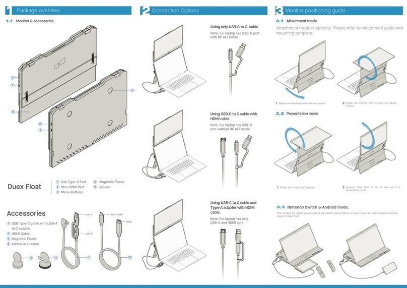 MP DUEX FLOAT User manual
