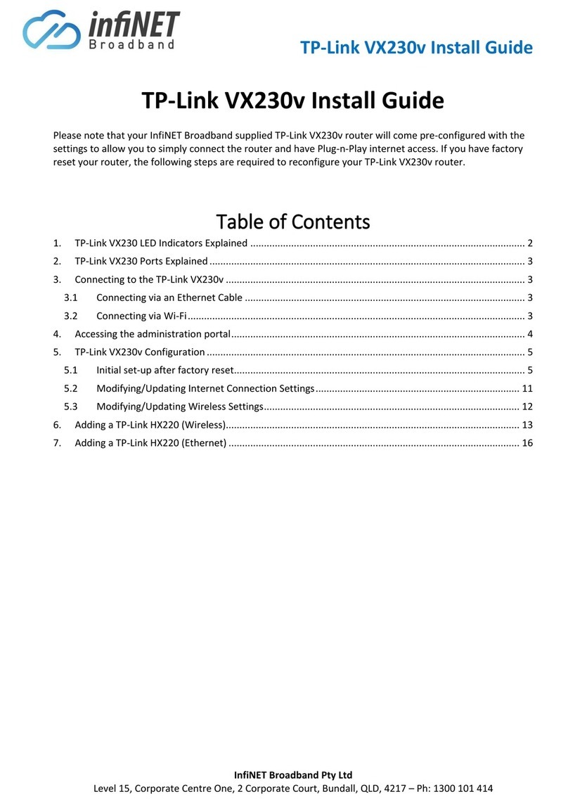 TP-Link VX230v install guide