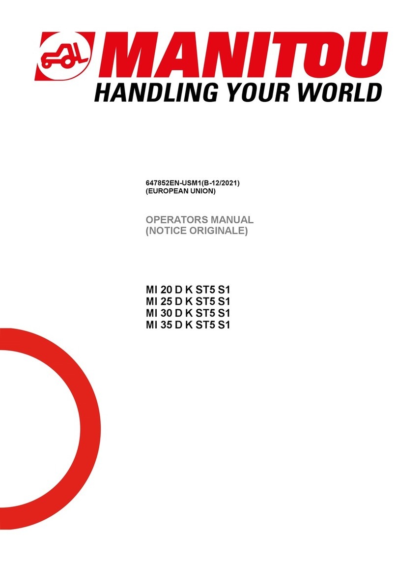 Manitou MI 20 D K ST5 S1 User manual