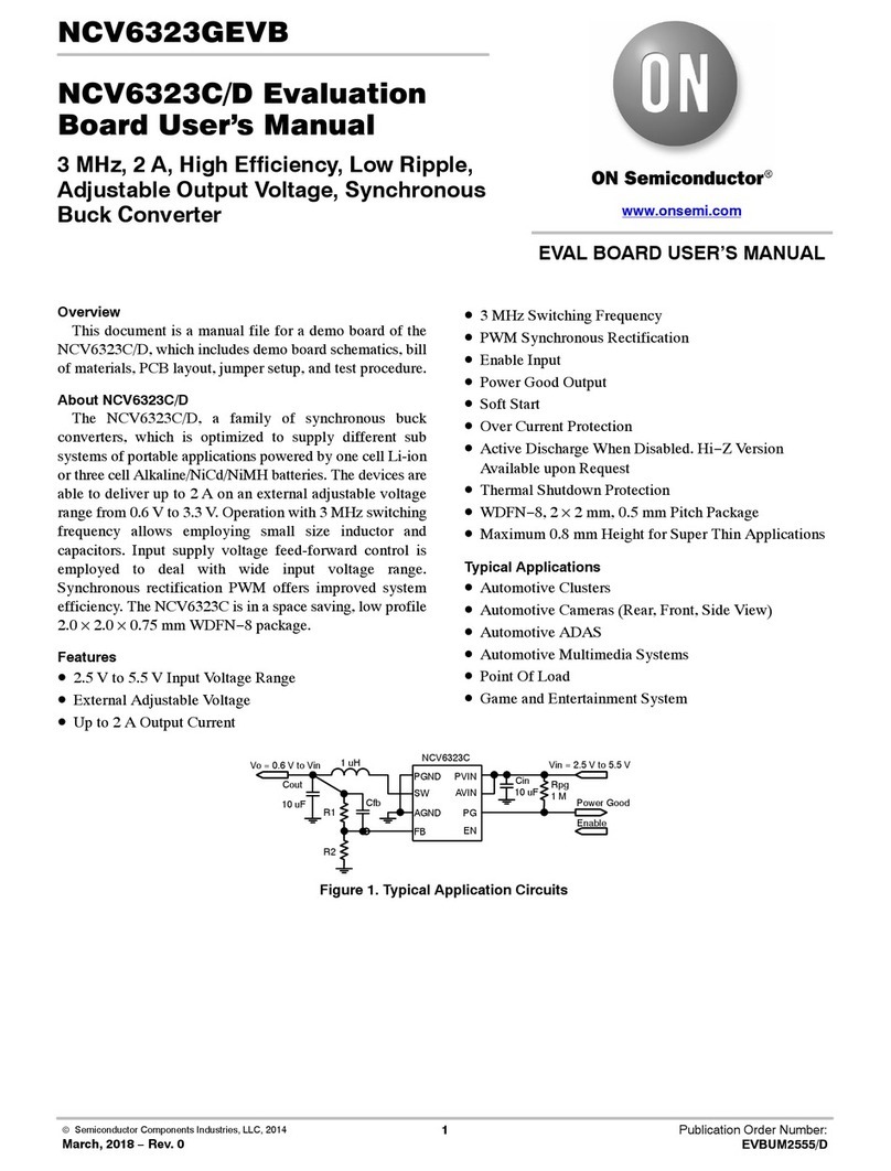 ON Semiconductor NCV6323C user manual