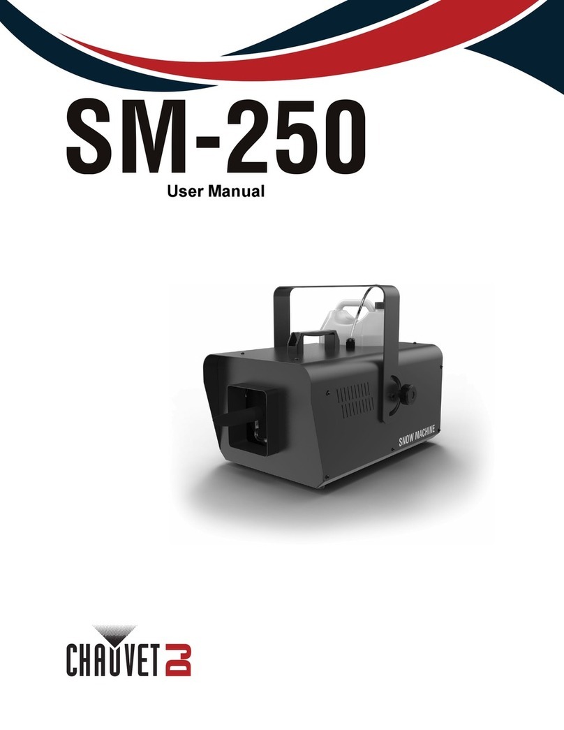 Chauvet DJ SM-250 user manual