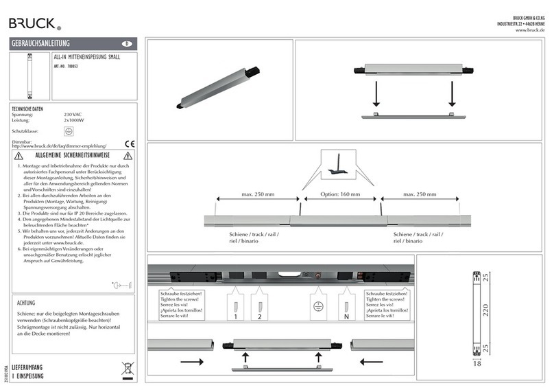Bruck 700053 instruction manual