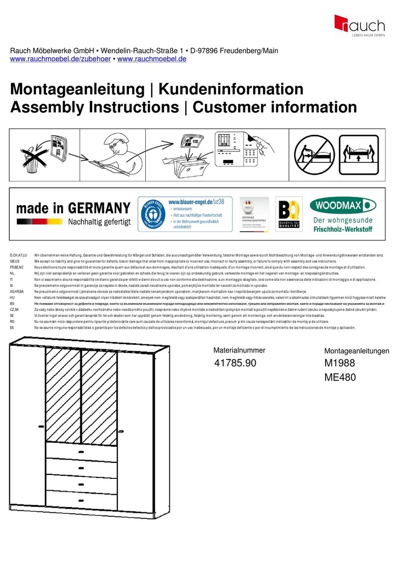Rauch M1988 Assembly instructions