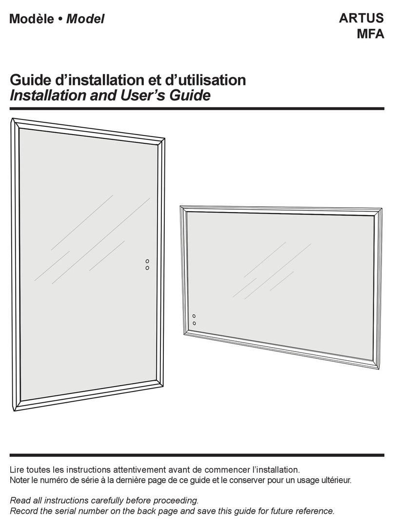 Fleurco ARTUS User manual