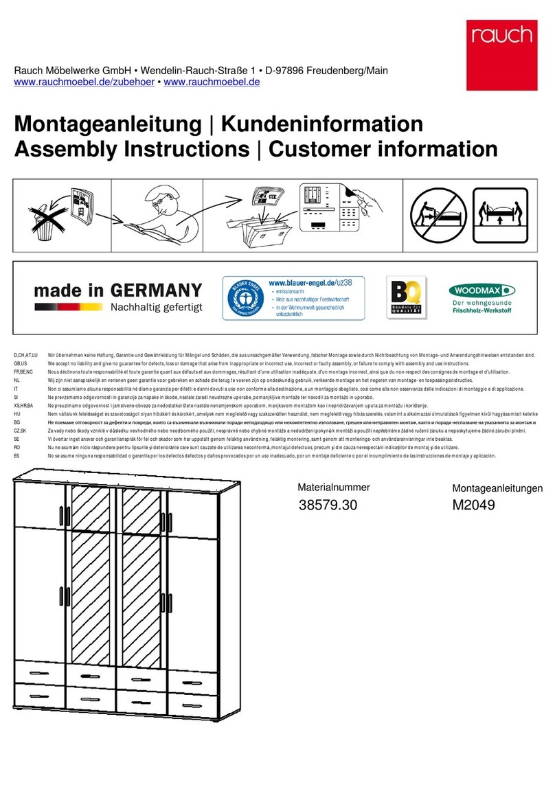 Rauch M2049 Assembly instructions
