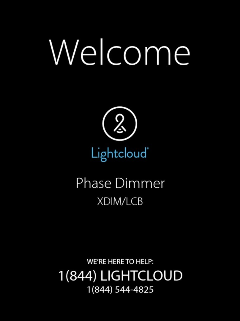 Lightcloud XDIM User manual