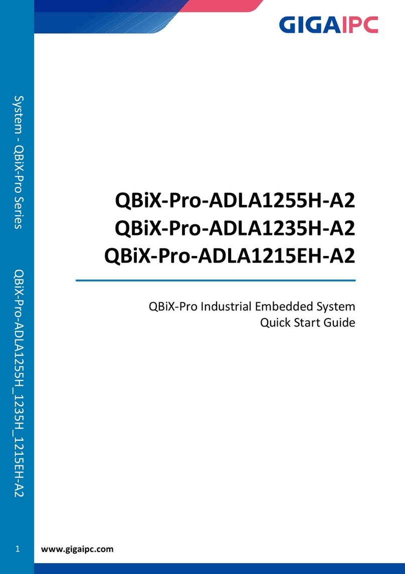GIGAIPC QBiX-Pro-ADLA1255H-A2 User manual