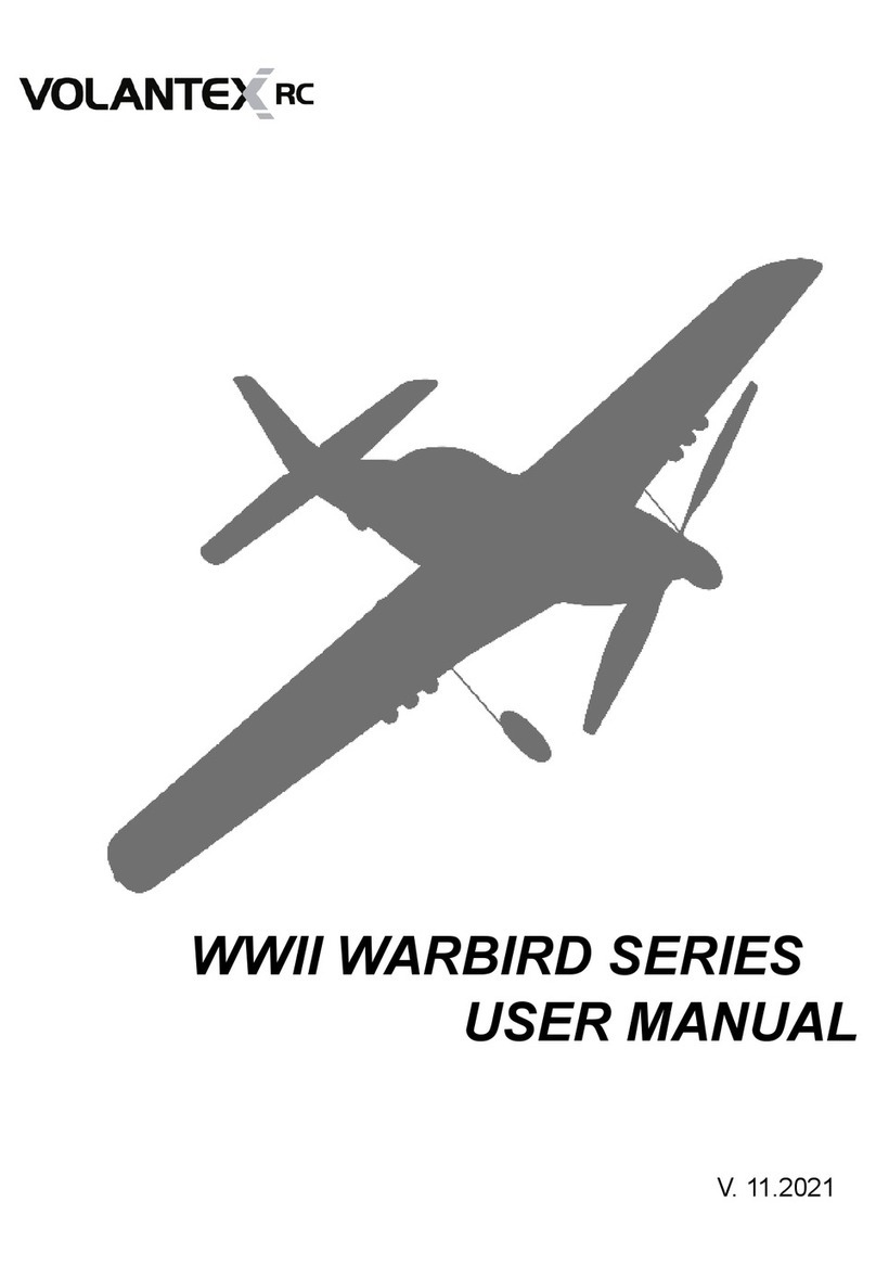 VolantexRC WWII WARBIRD Series user manual VolantexRC WWII WARBIRD Series user manual