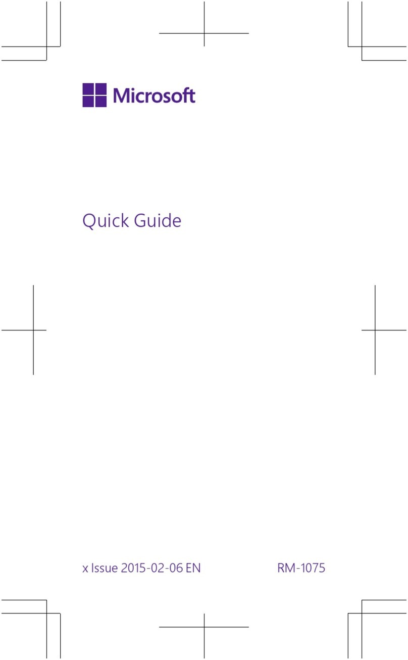 Microsoft RM-1075 User manual
