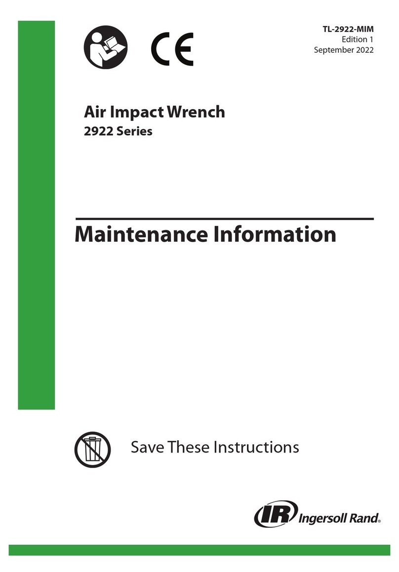 Ingersoll-Rand 2922 Series Maintenance information