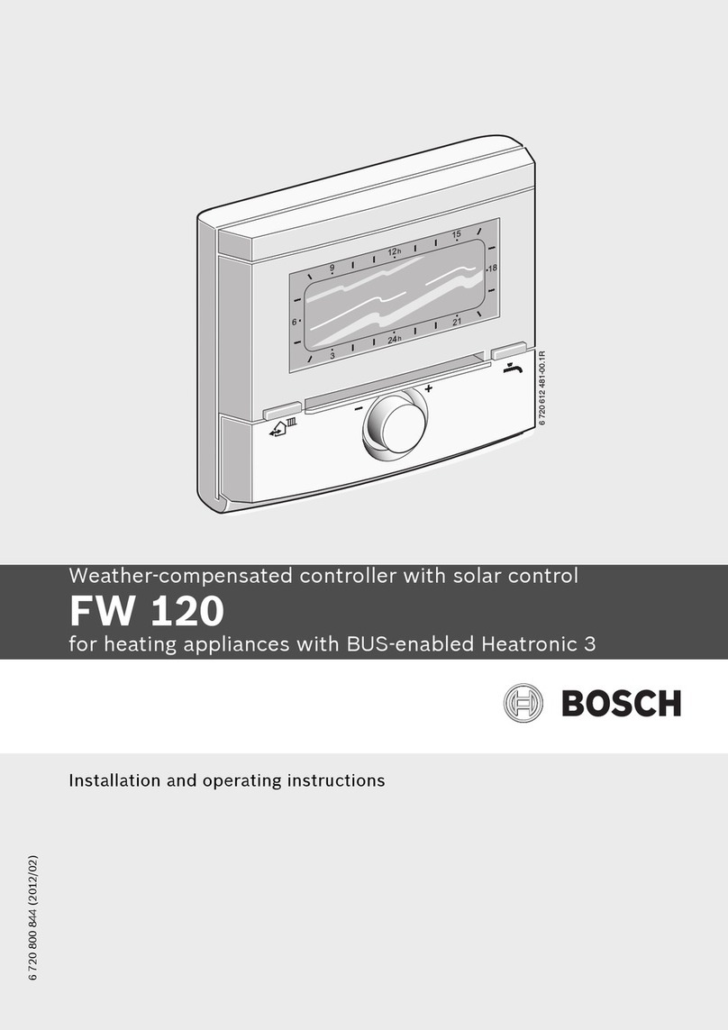 Bosch FW 120 User manual