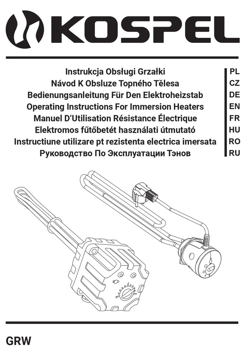 Kospel GRW operating instructions