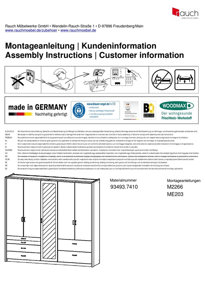 Rauch M2266 User manual