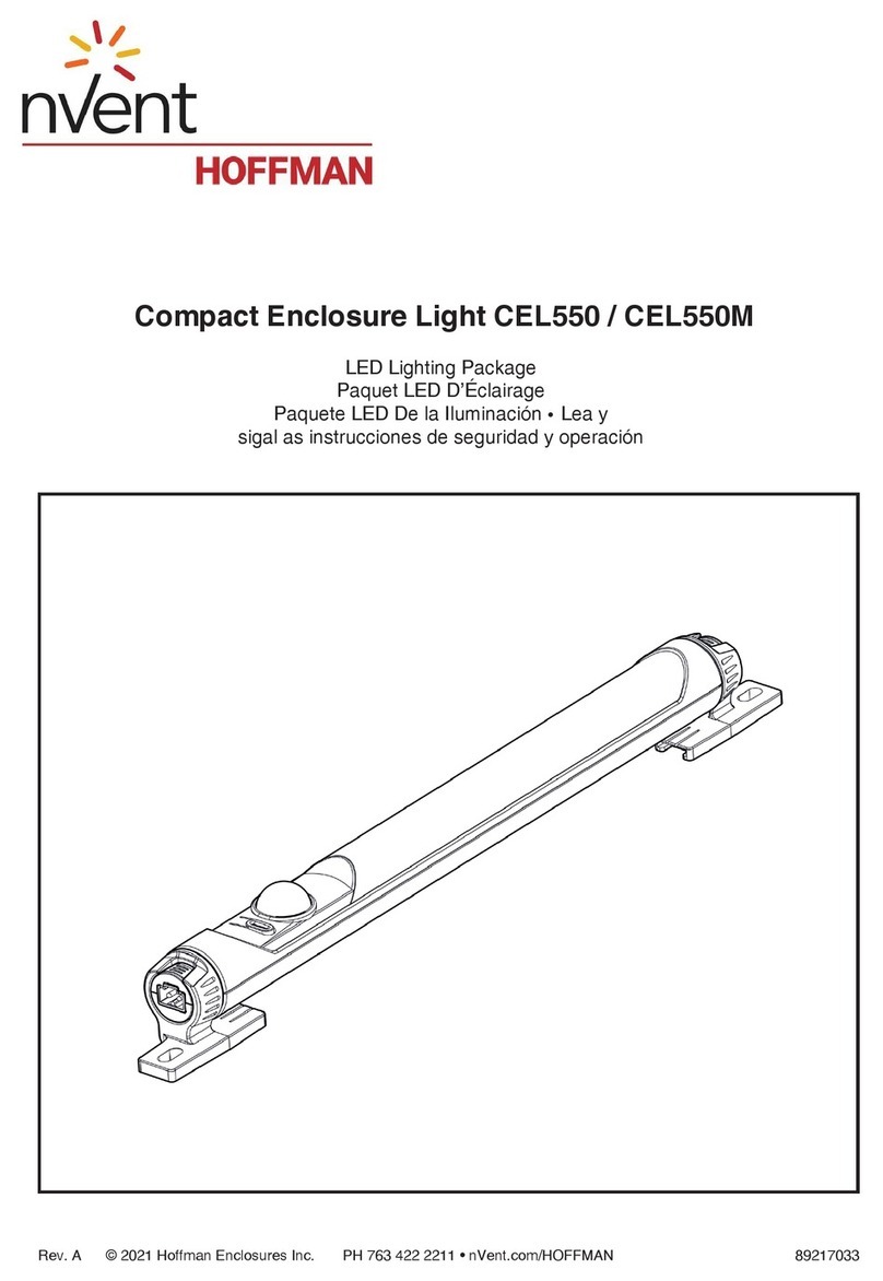 nvent HOFFMAN CEL550M manual