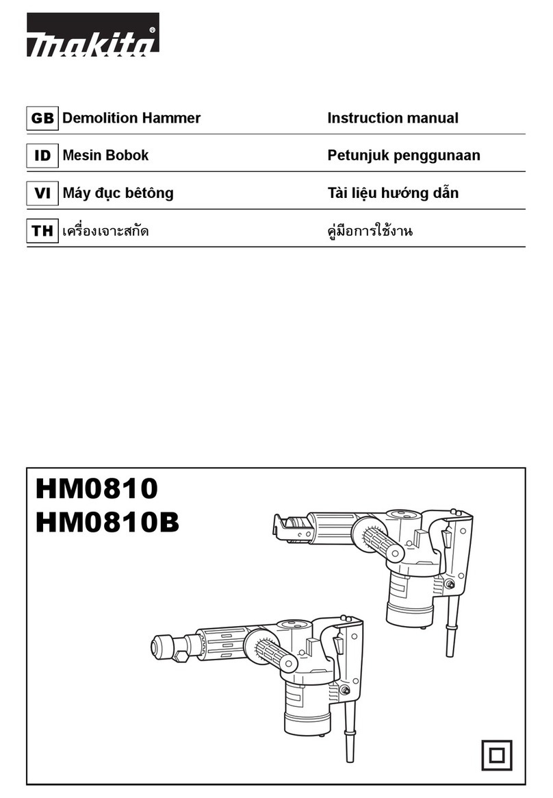 Makita HM0810 User manual Makita HM0810 User manual