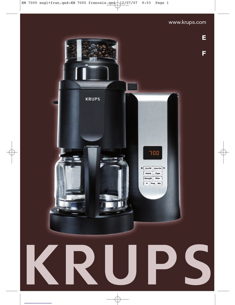 Krups KM7005 User manual