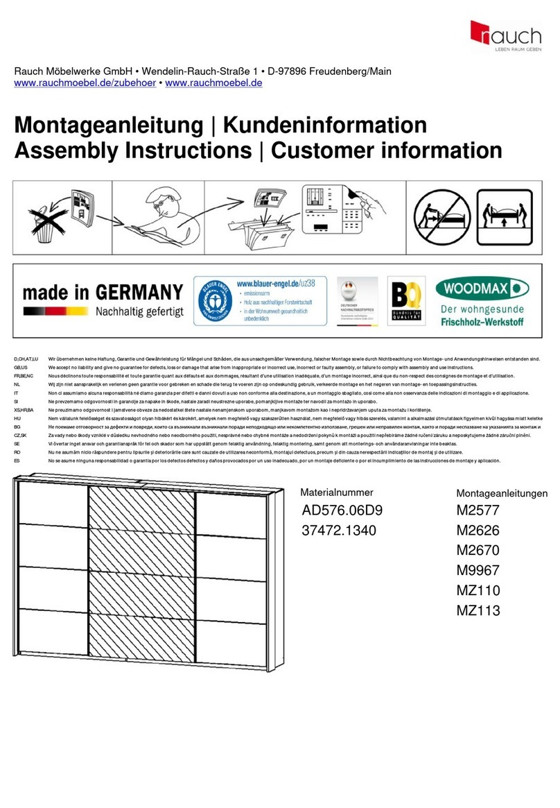 Rauch M2577 User manual