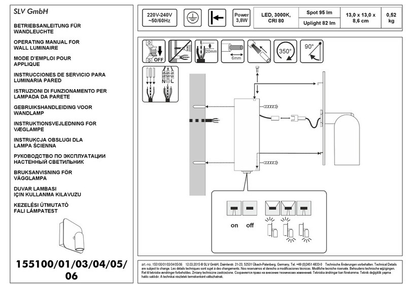 SLV 155100 User manual