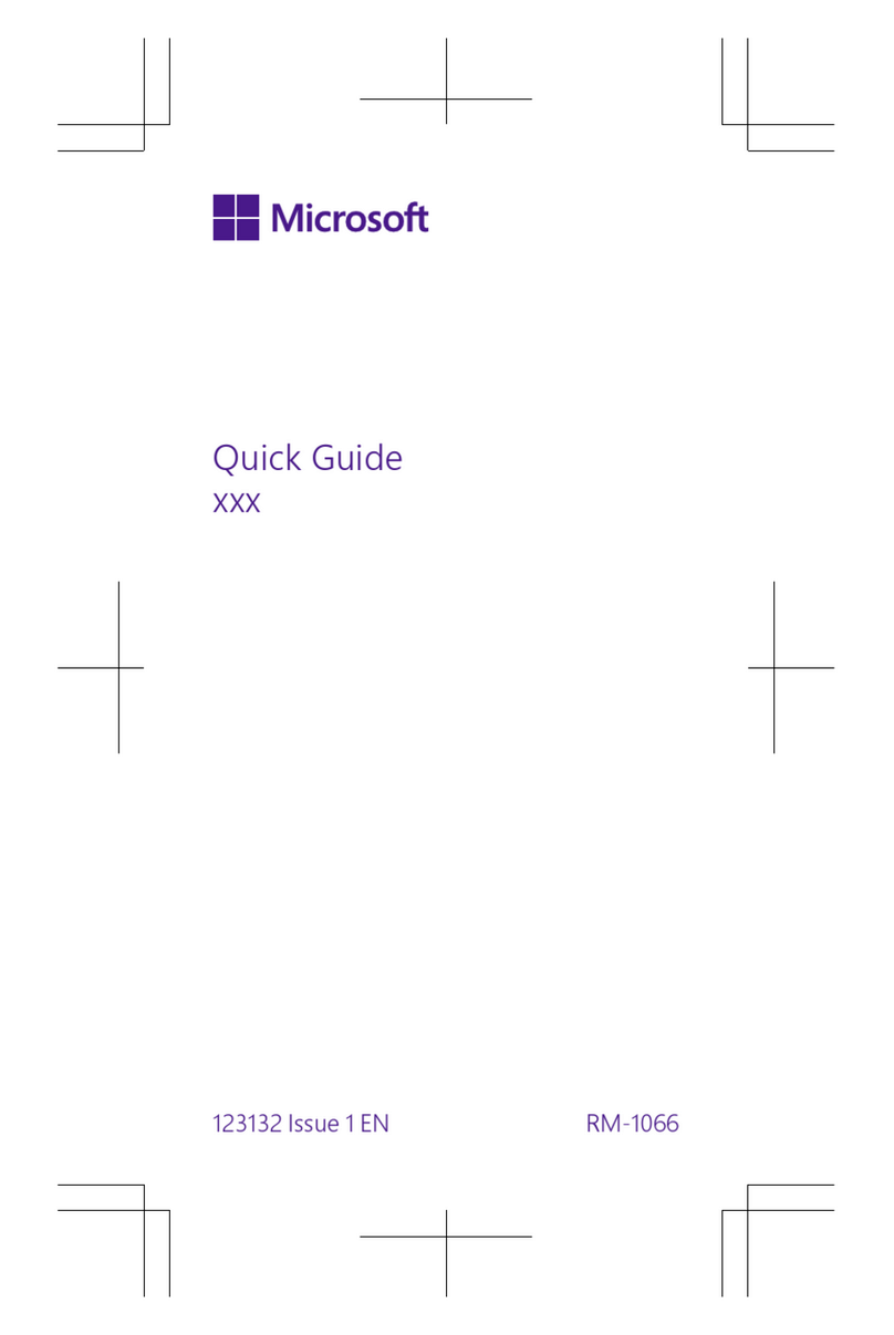 Microsoft RM-1066 User manual