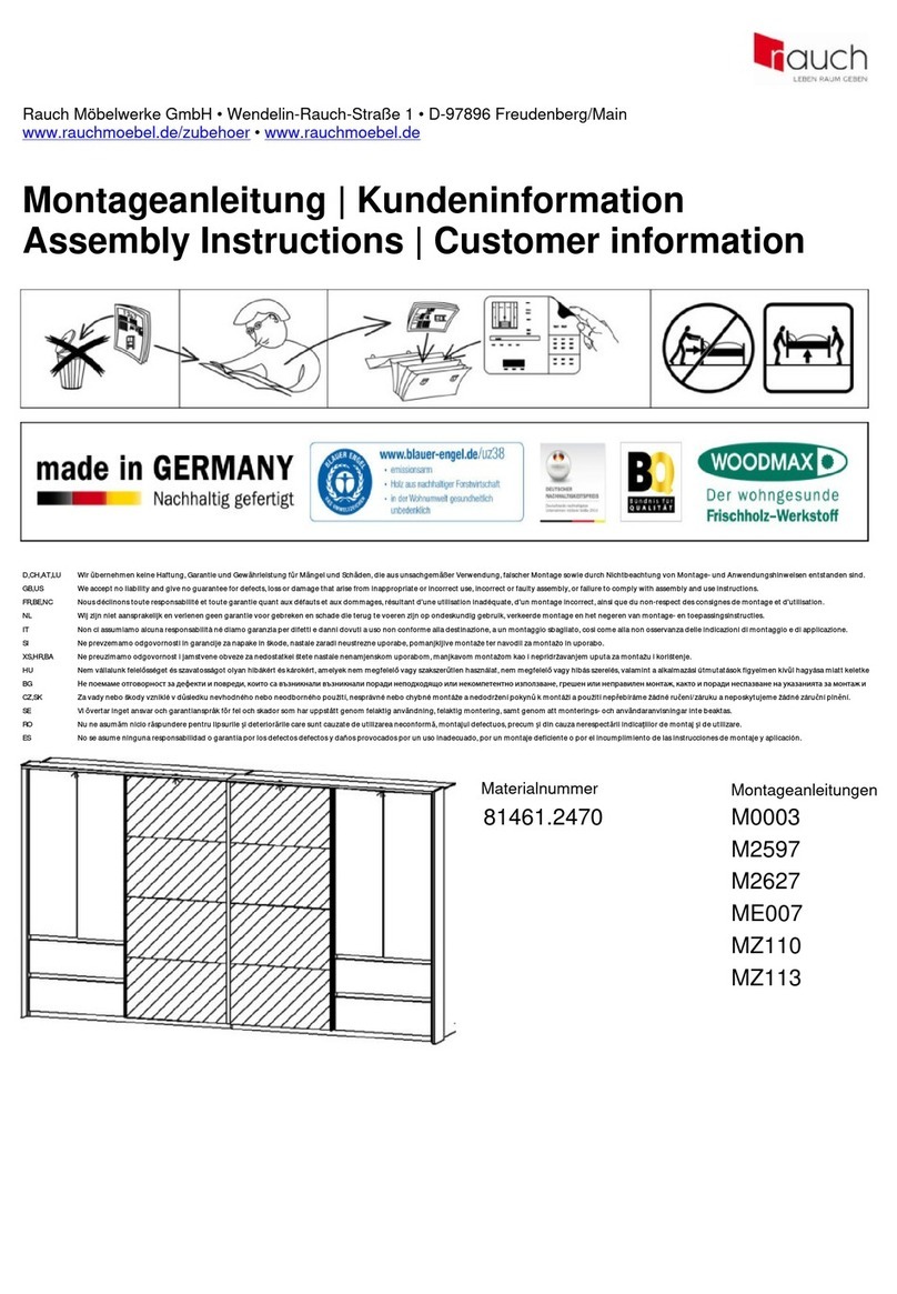 Rauch M0003 User manual